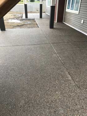 new sidewalk